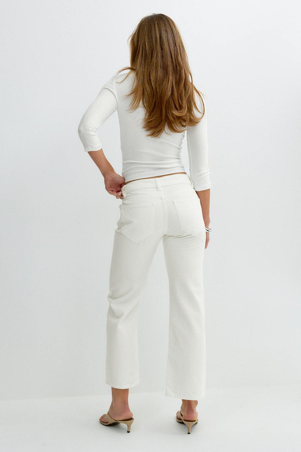 Crush cropped jeans