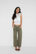Crush cropped jeans