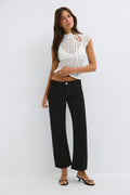 Crush cropped jeans