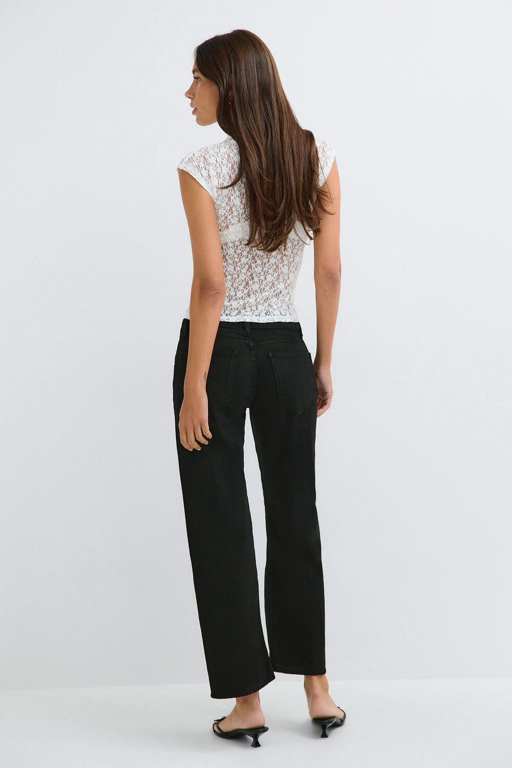 Crush cropped jeans
