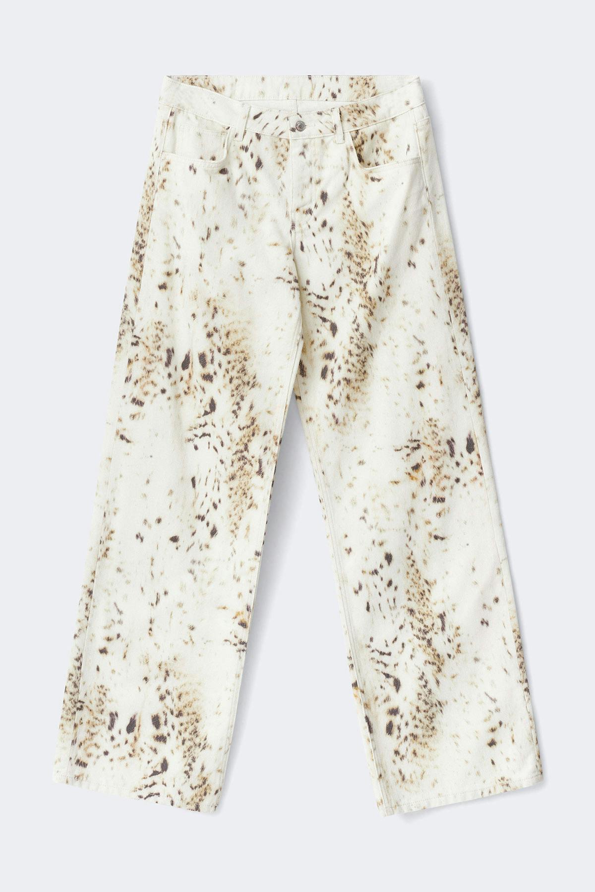 Low wild wide jeans
