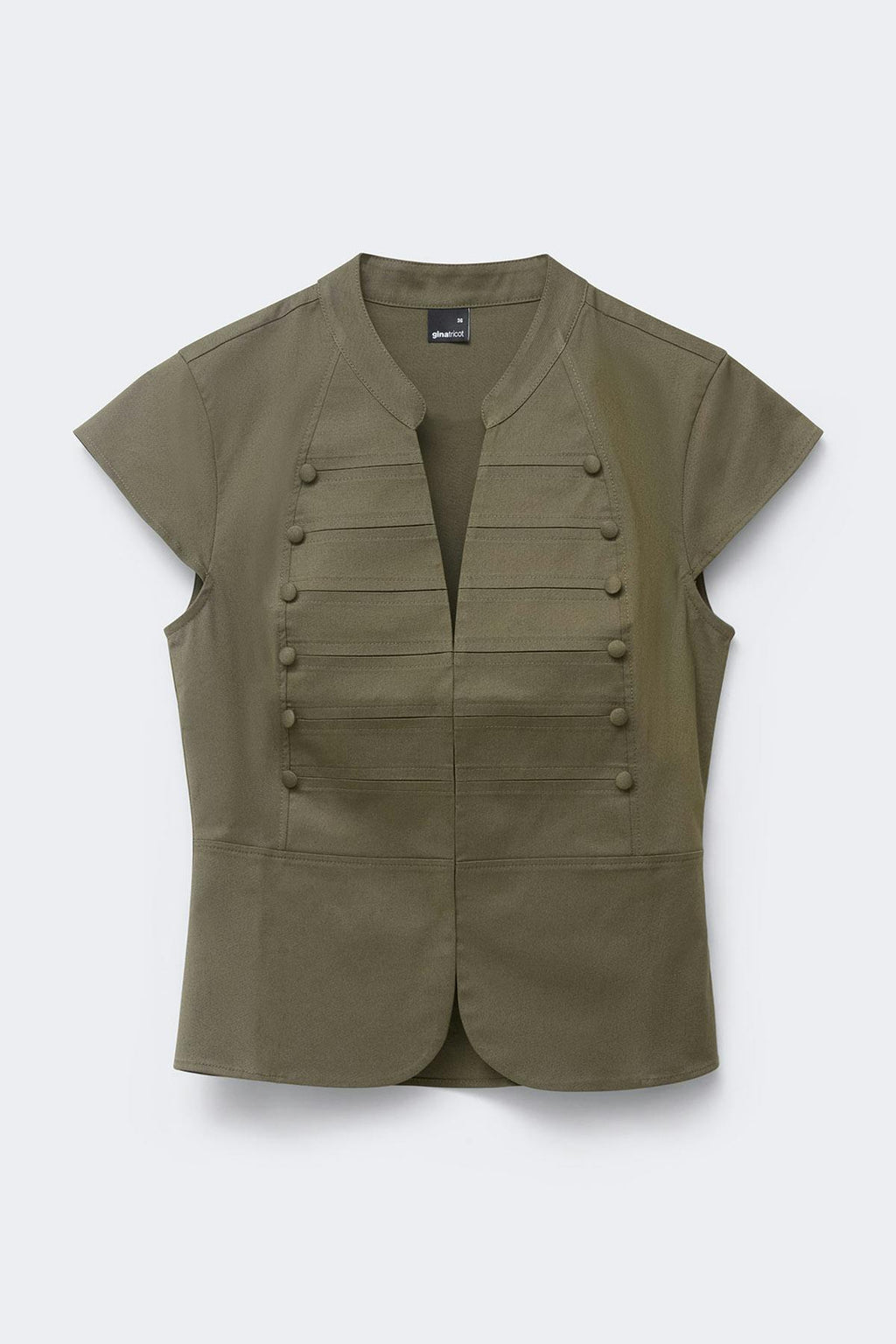 Shaped utility top