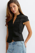 Shaped utility top