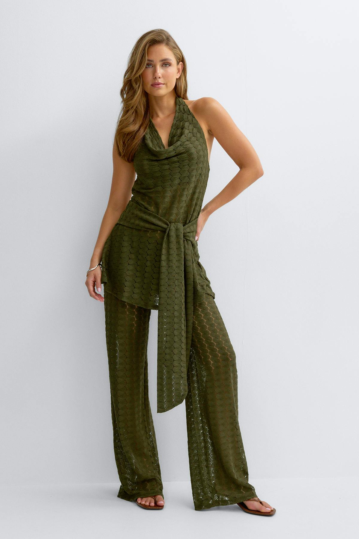 Crochet trousers