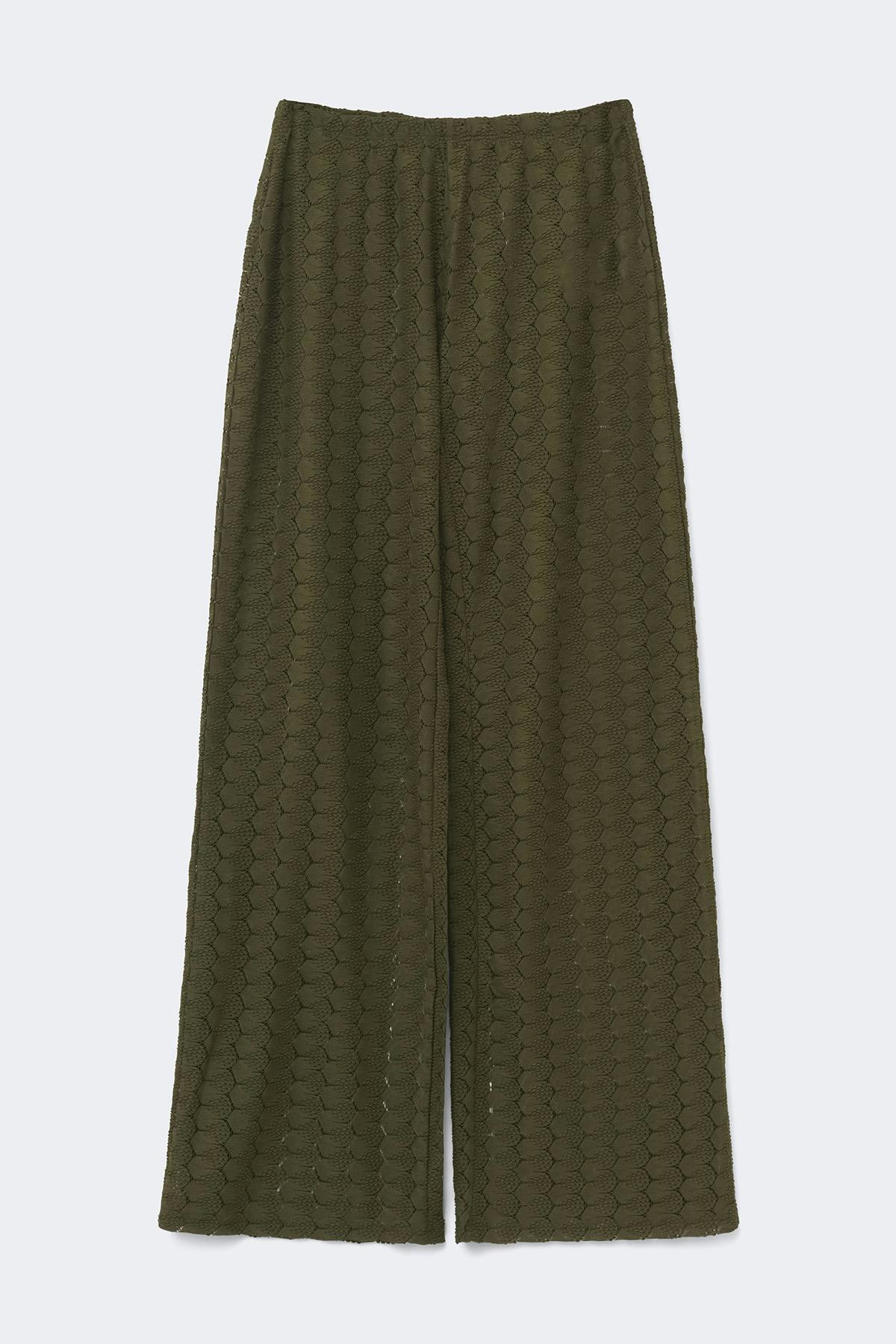Crochet trousers