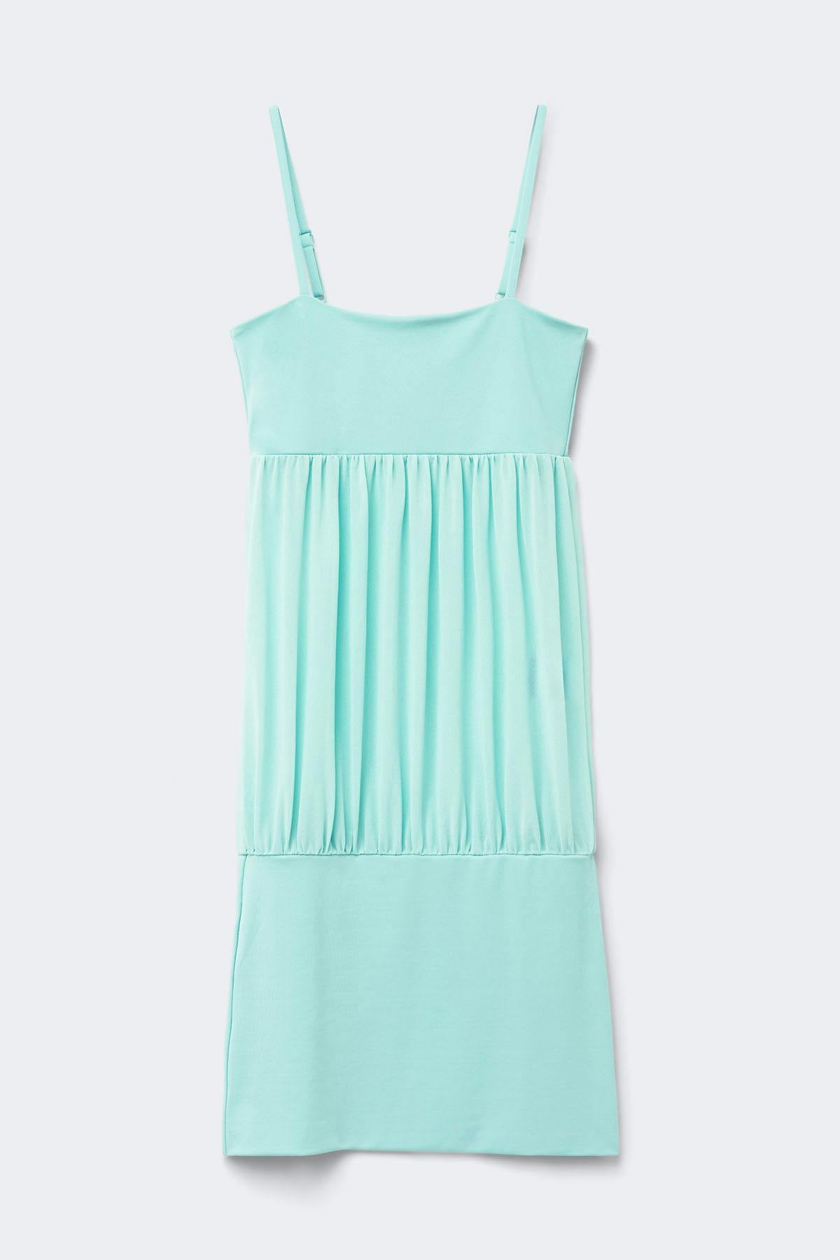 14+ sheer mini dress
