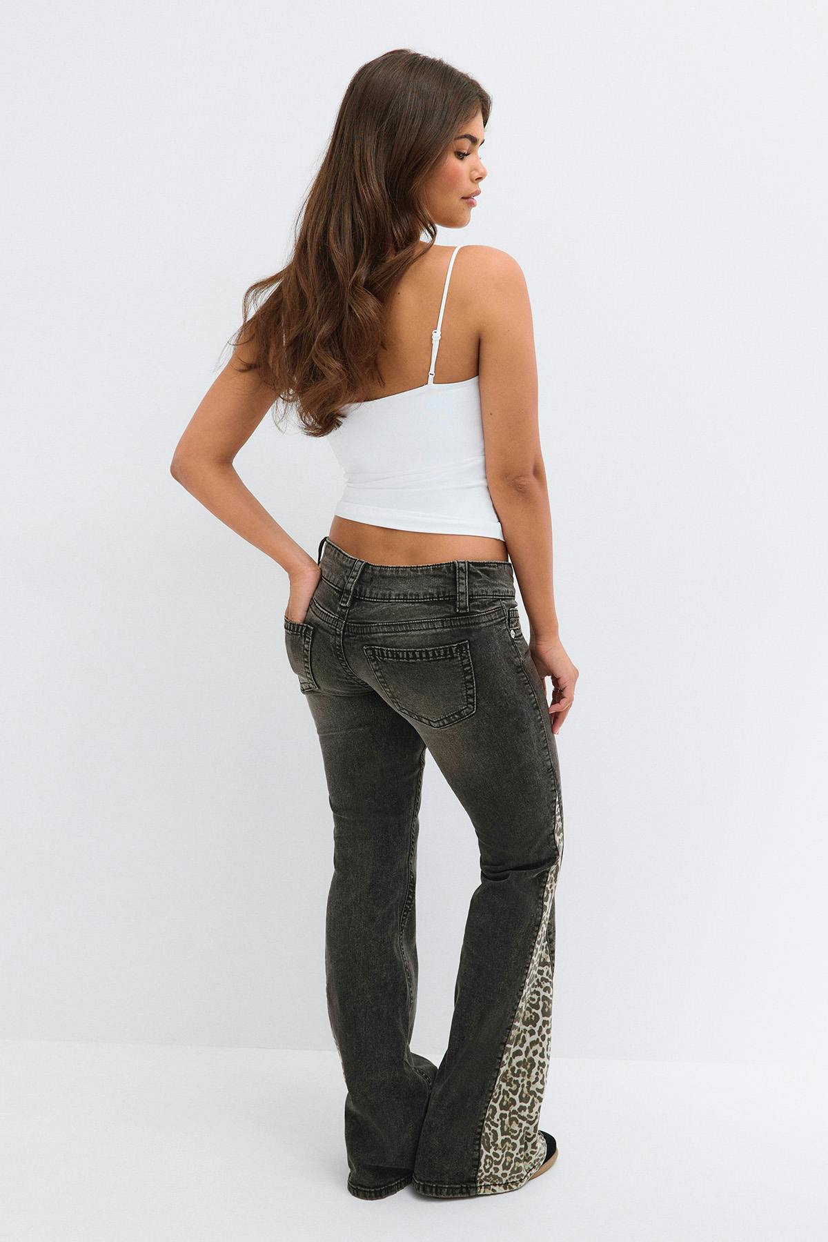 Lauren 14+ wedge iconic flare jeans