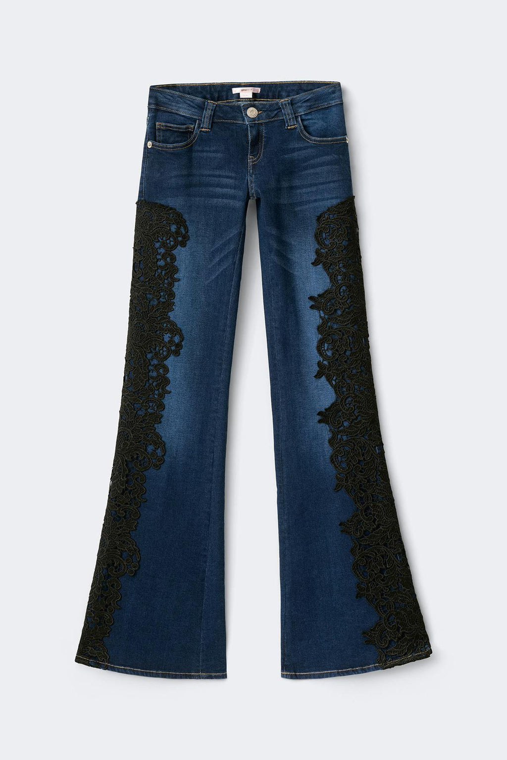 14+ lace love flare jeans tall