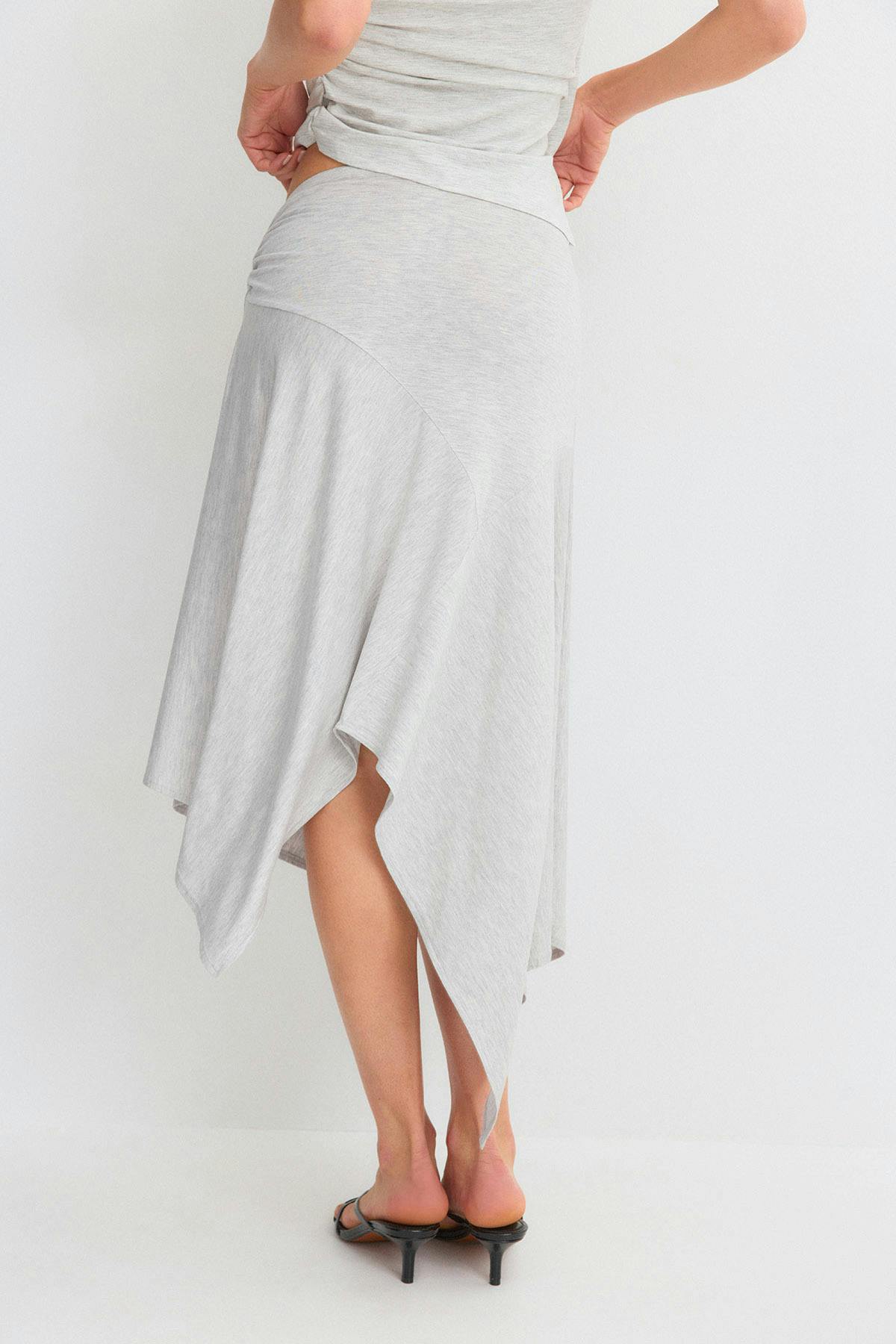 Re tok drapy skirt