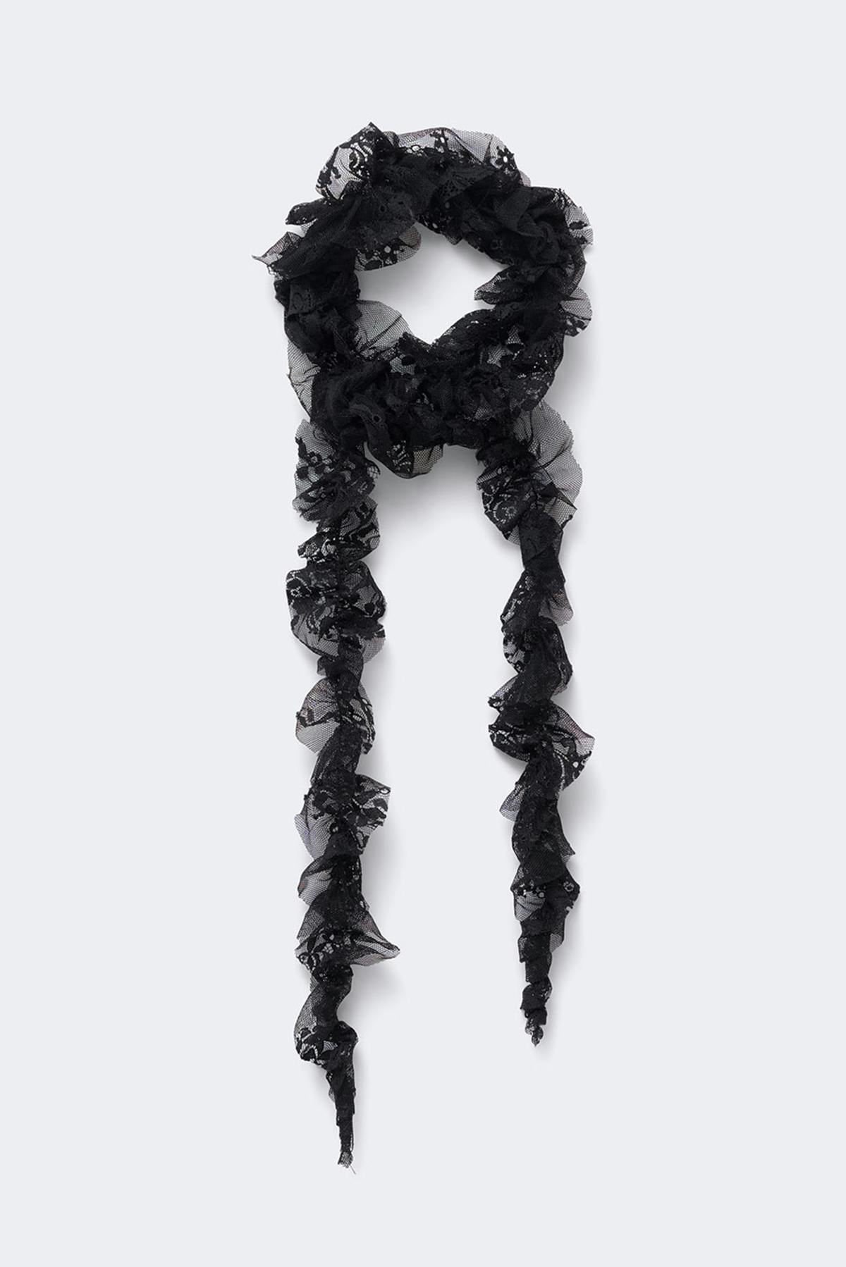 Re tok ruffled scarf