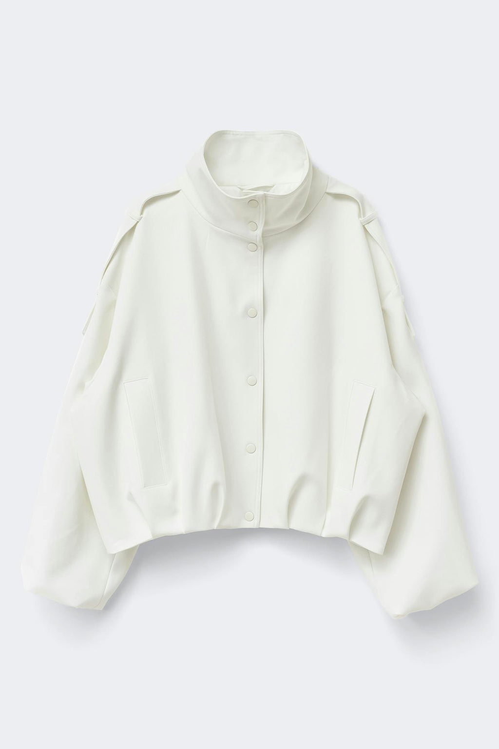 High neck short jacket