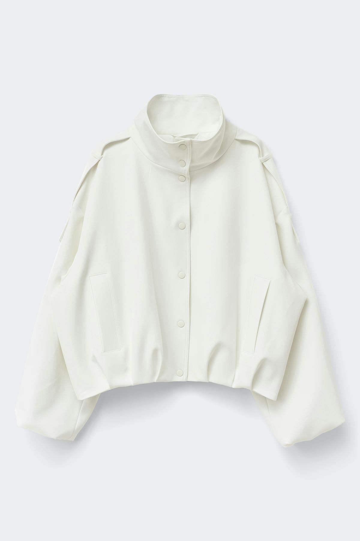 High neck short jacket