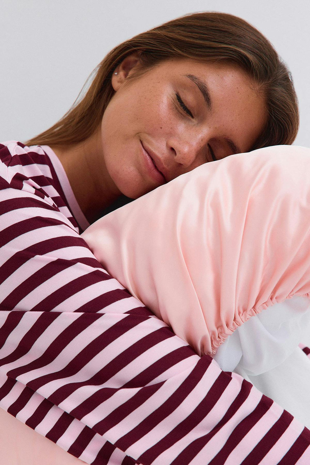 Satin pillow cover