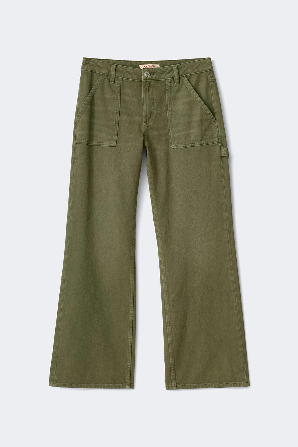 Cargo straight jeans