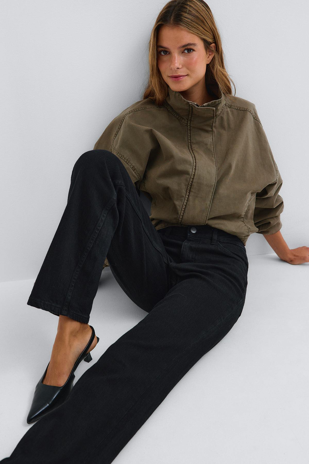 90´s slim straight jeans