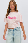 Y fitted tee
