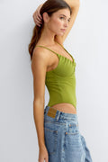 Ruched strap body