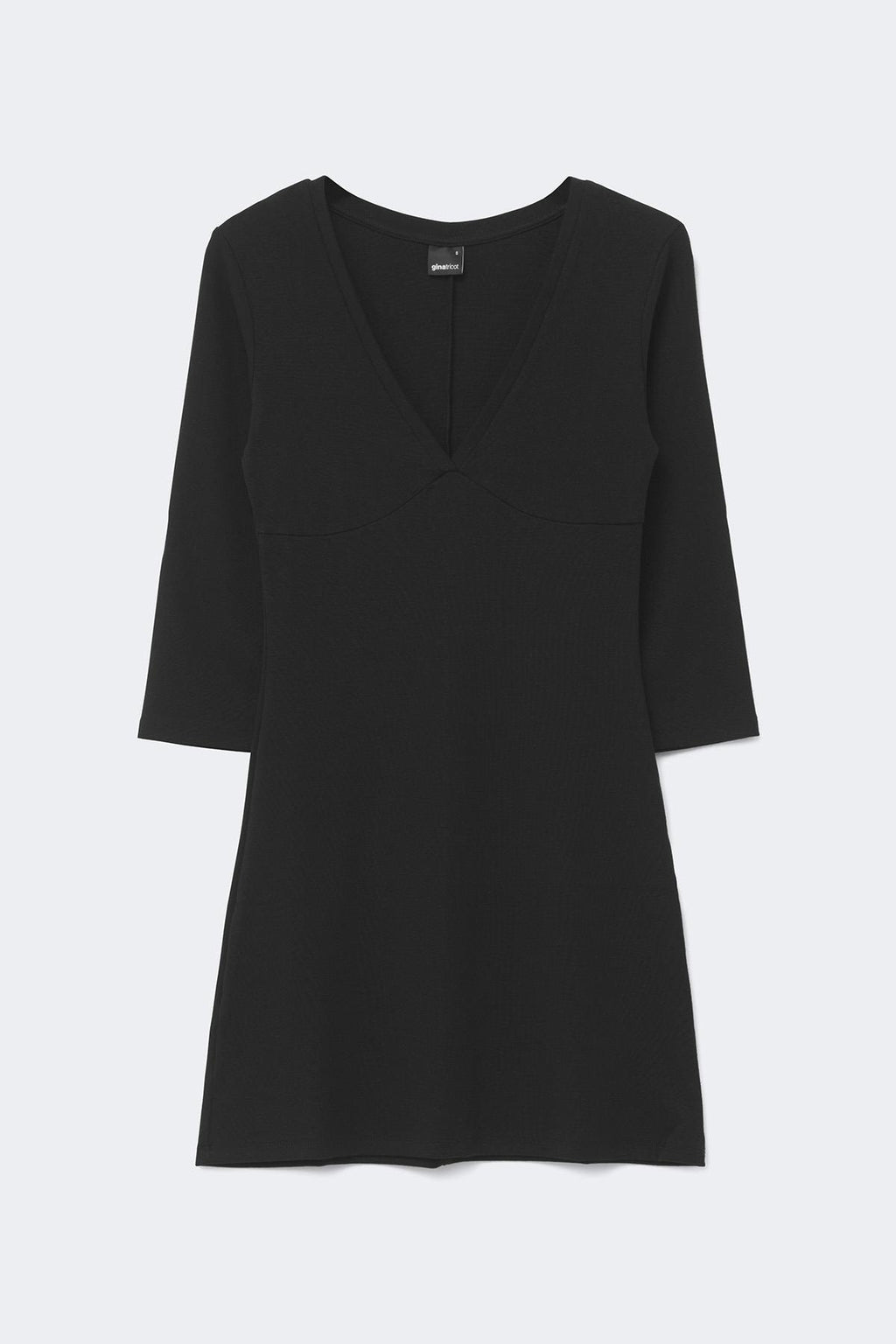 V-neck dress