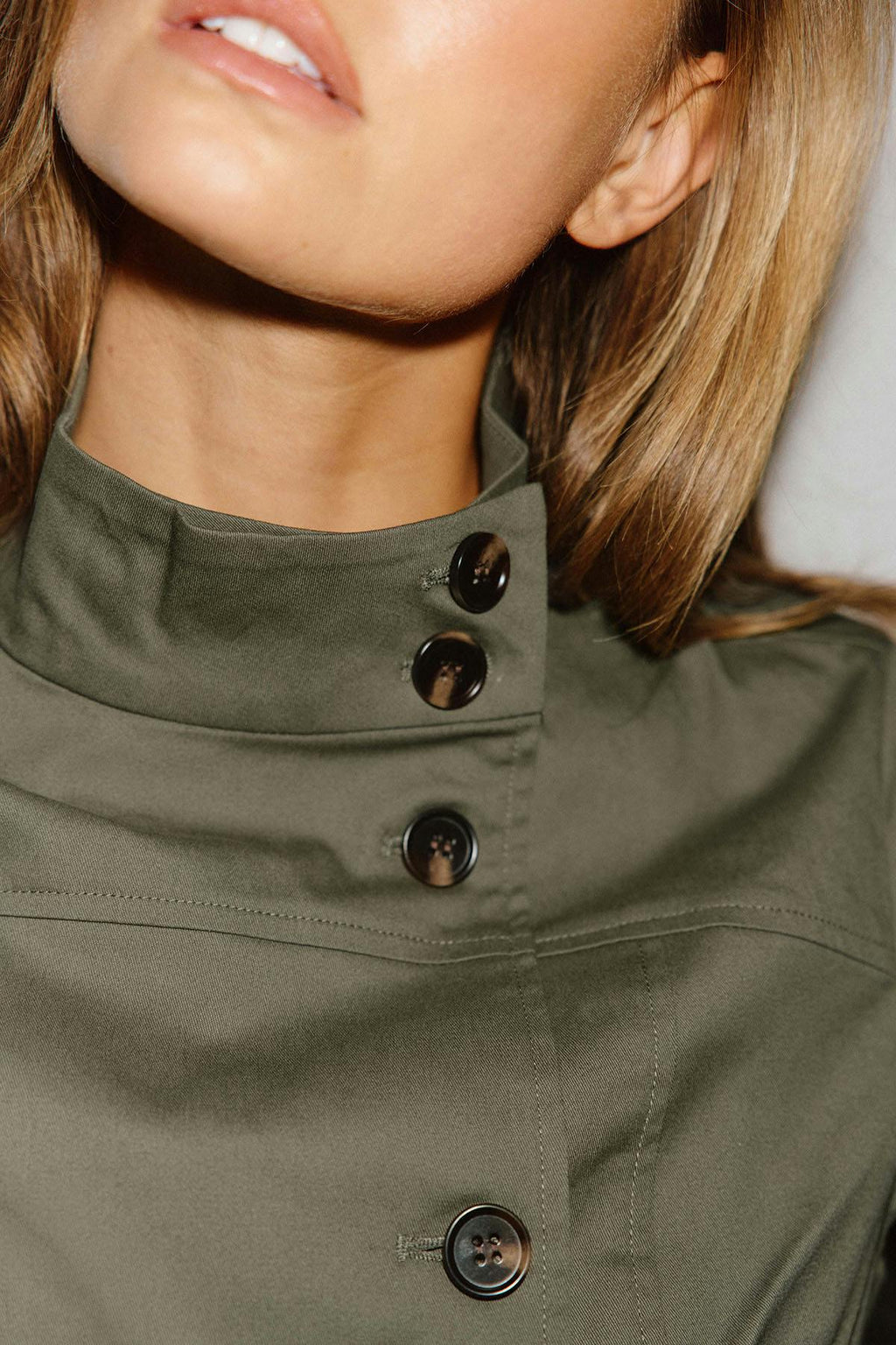 Button up top