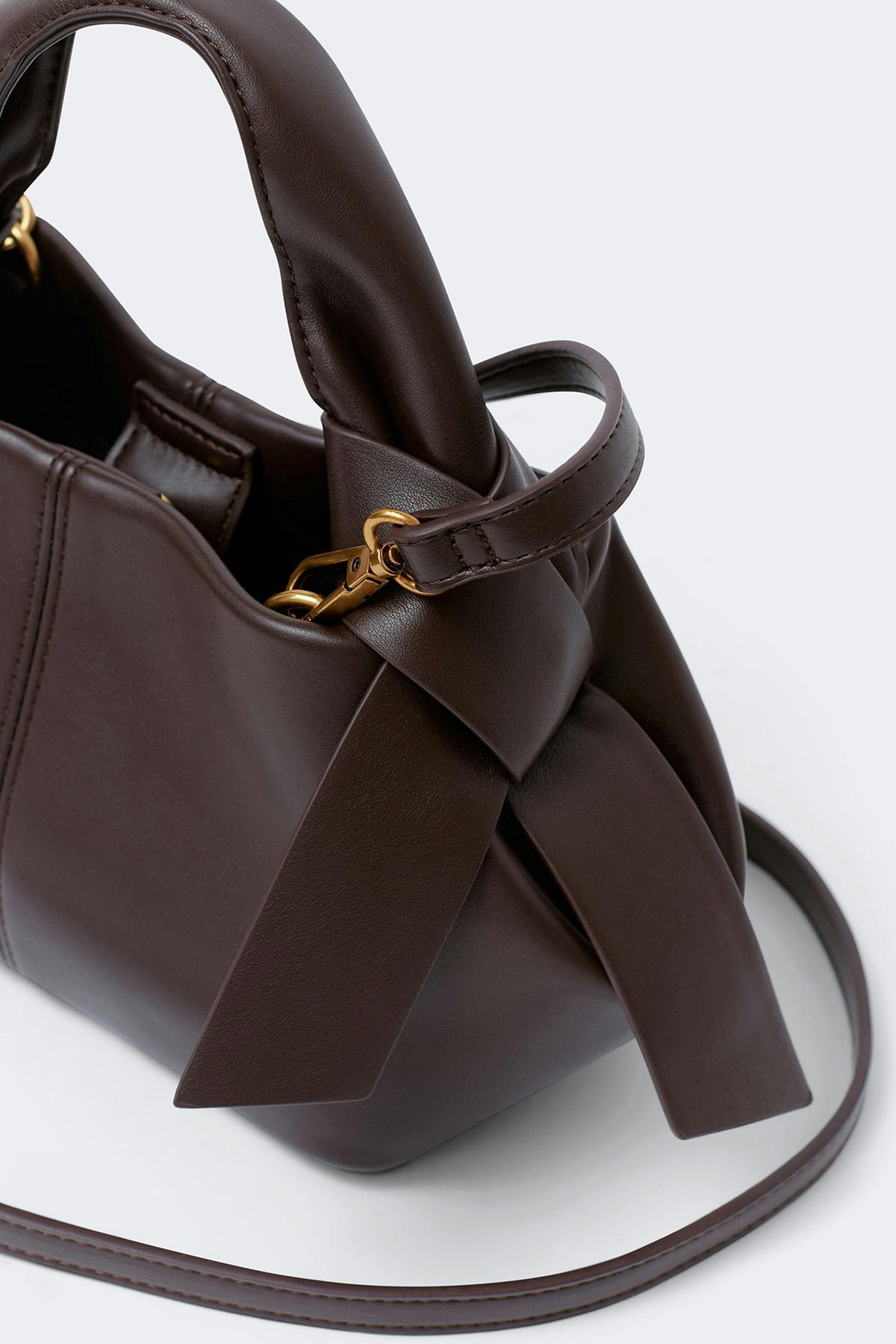 Top handle detail bag