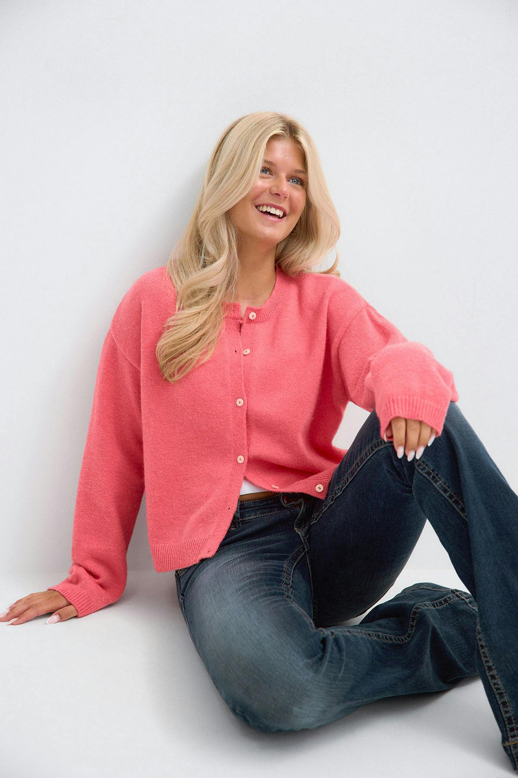 14+ knitted cardigan