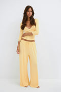 Wide loungewear trousers
