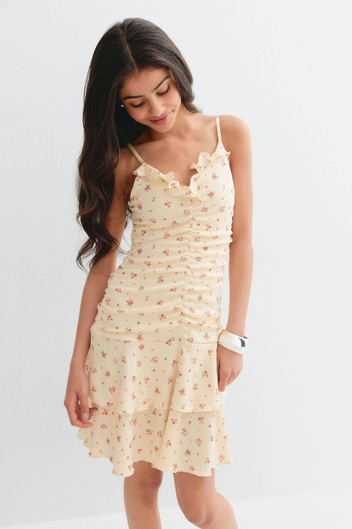 Y frill dress