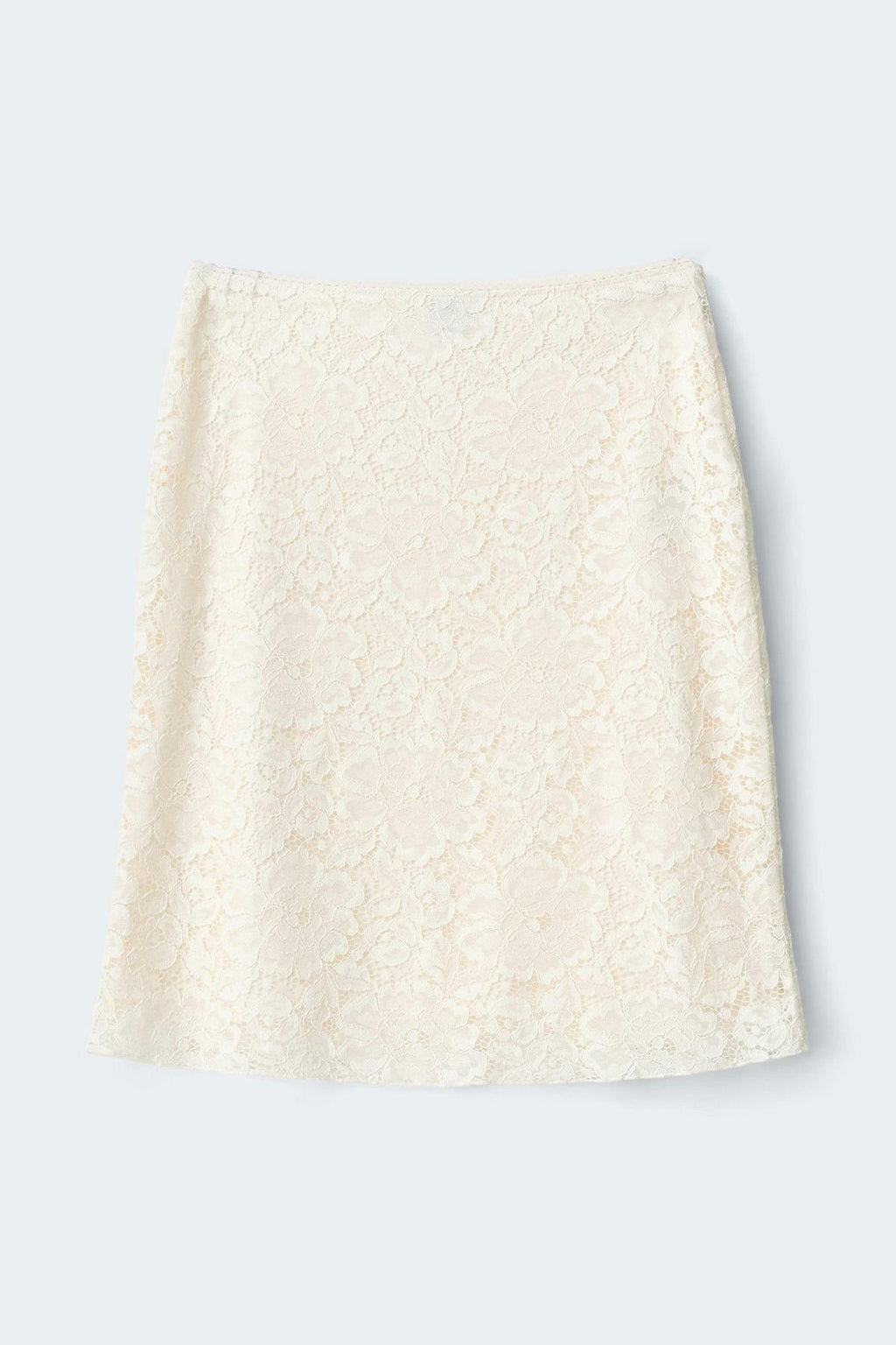 90s lace midi skirt