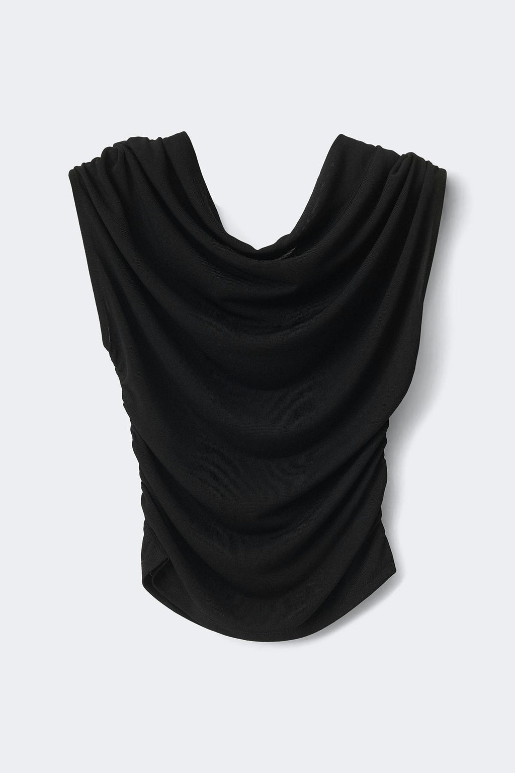 Ruched draped top