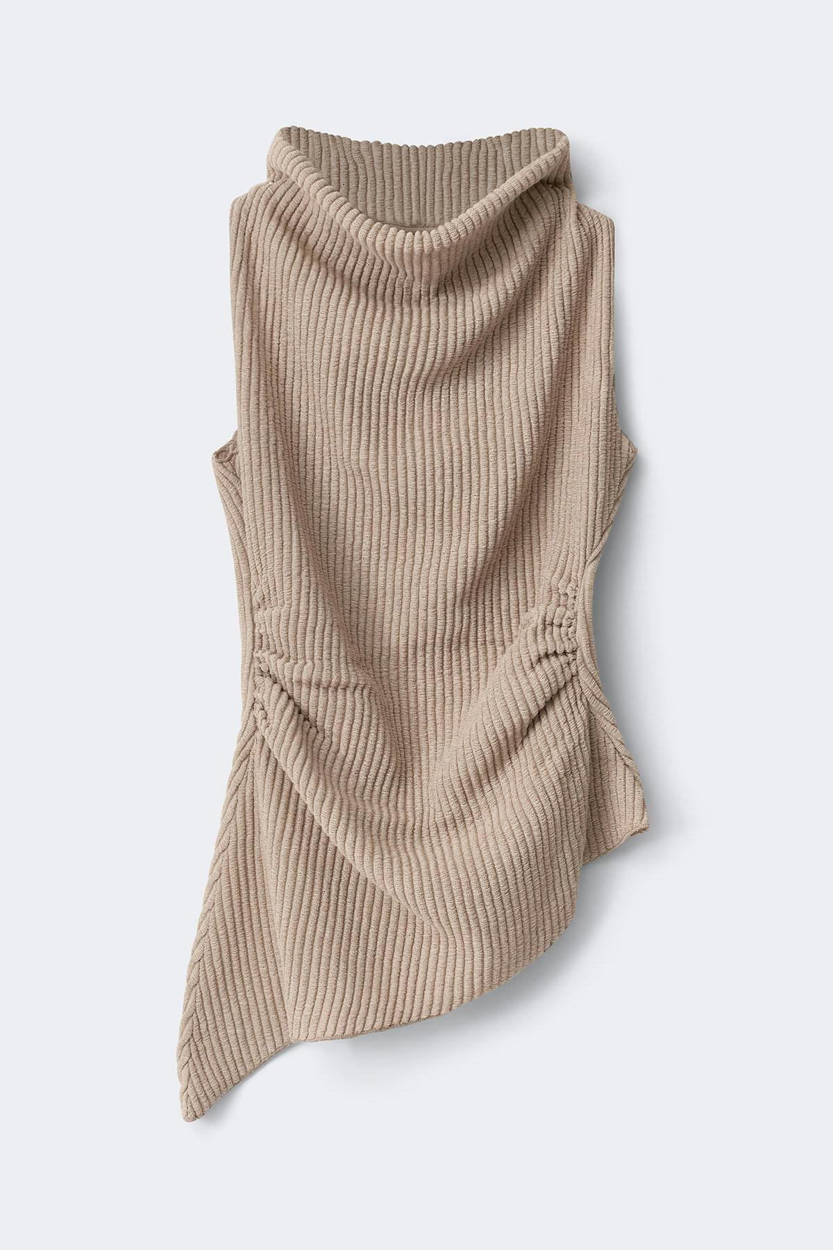 Textured halterneck top
