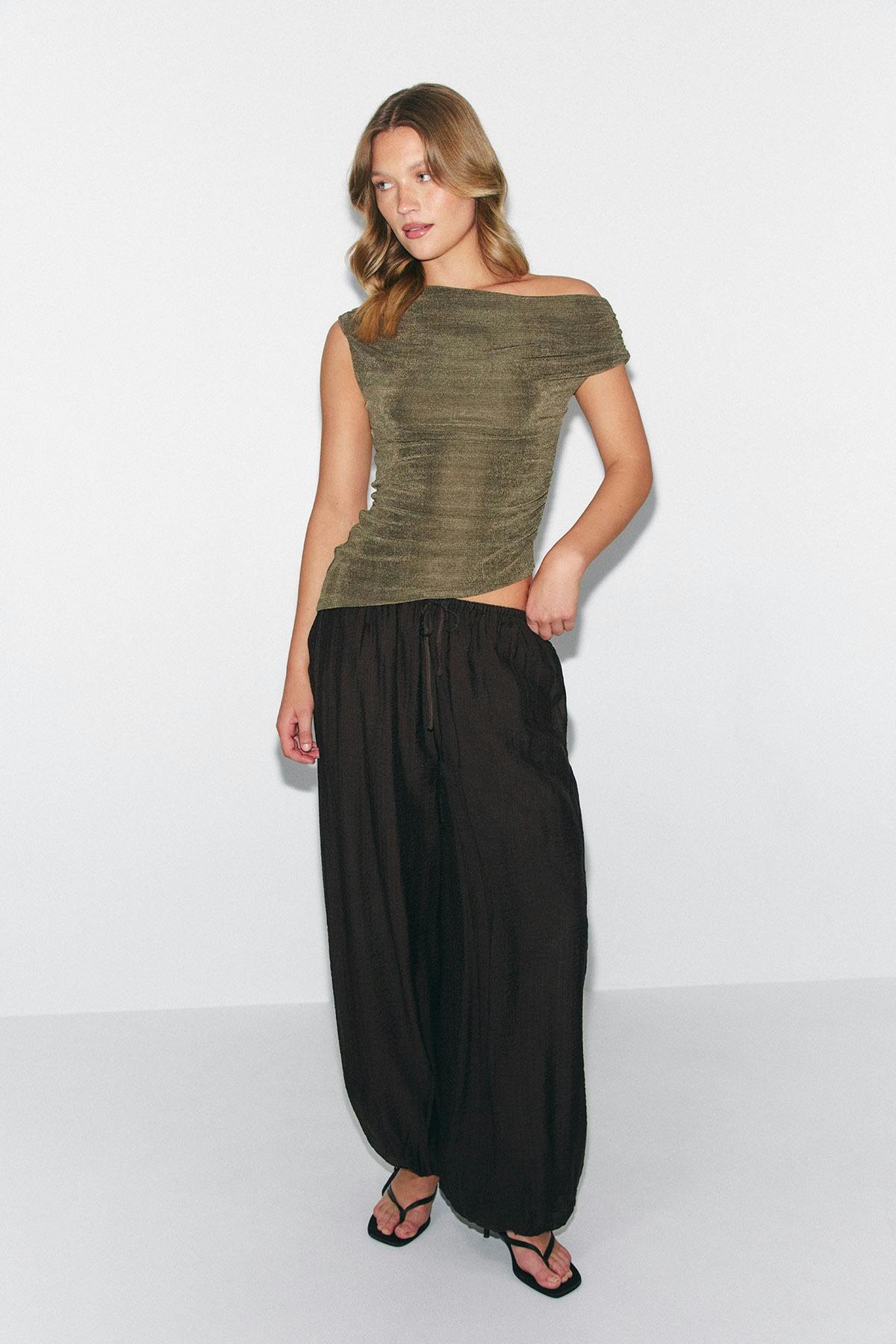 Draped top