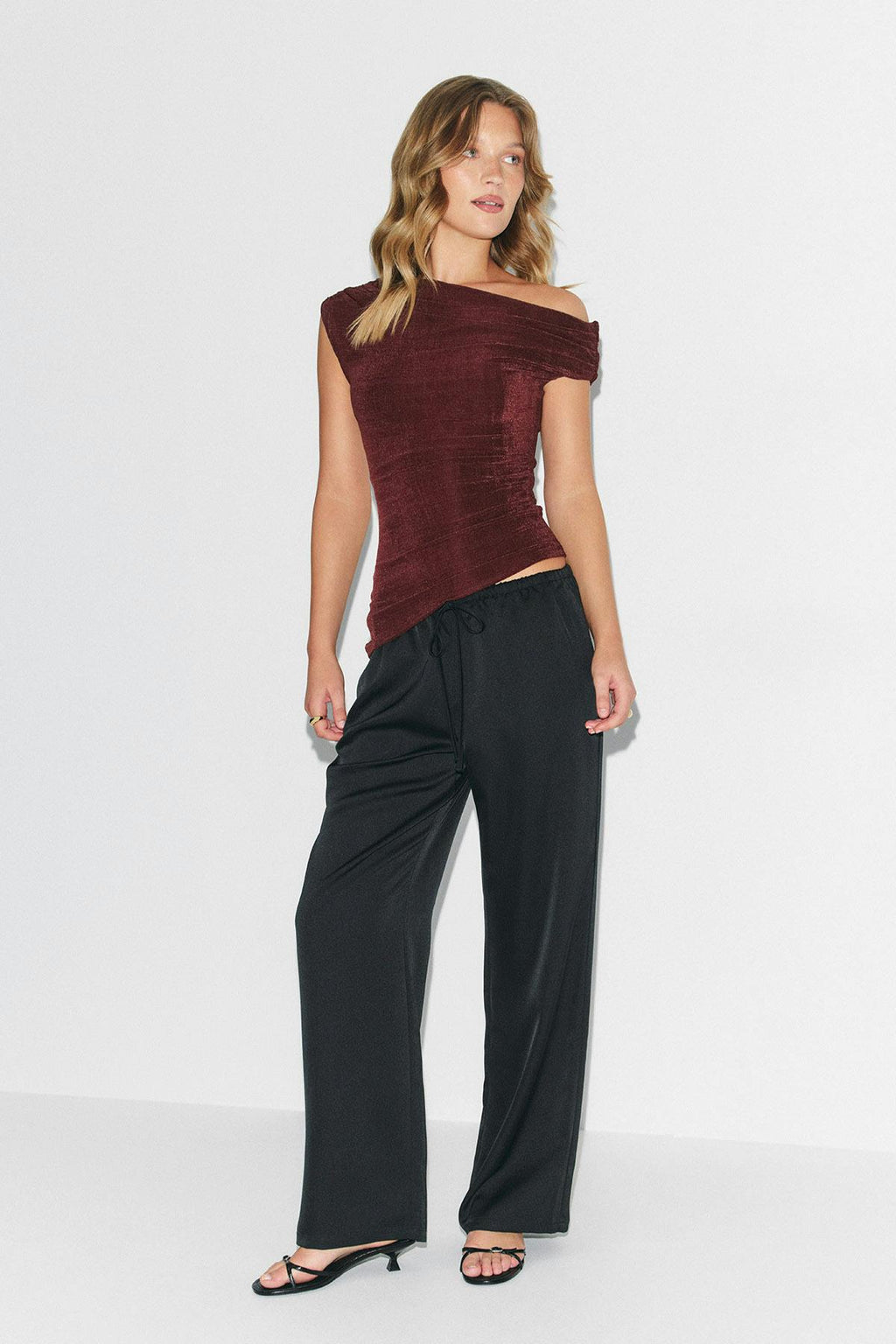 Draped top