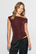 Draped top