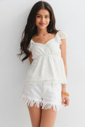 Y cali dream denim shorts