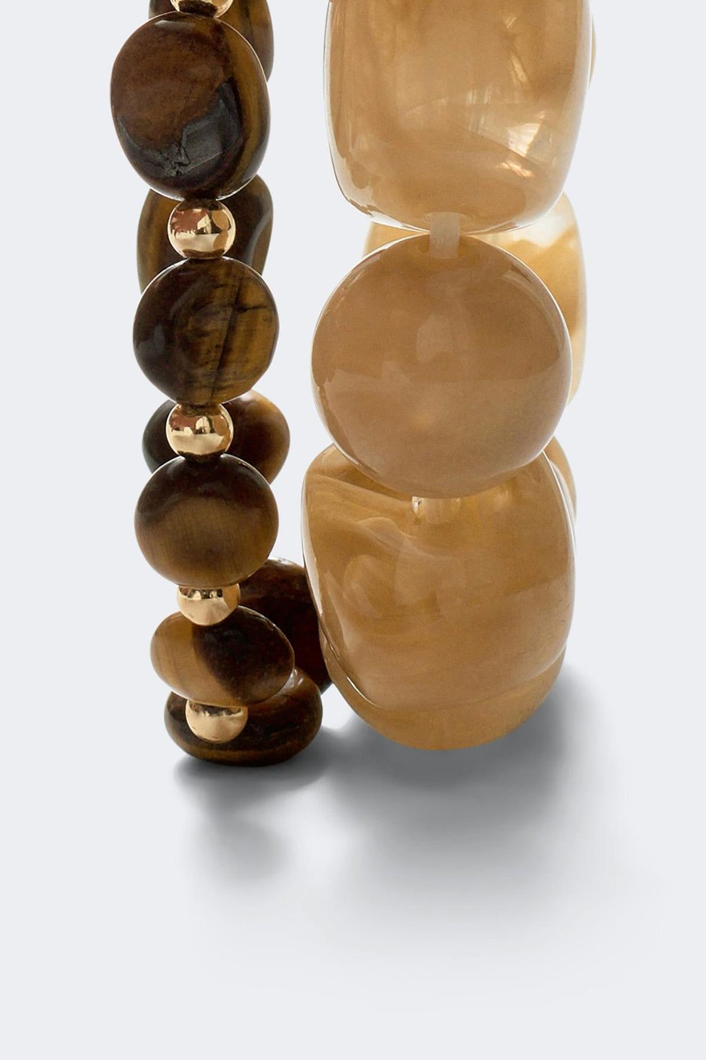 2-pack stone bracelet