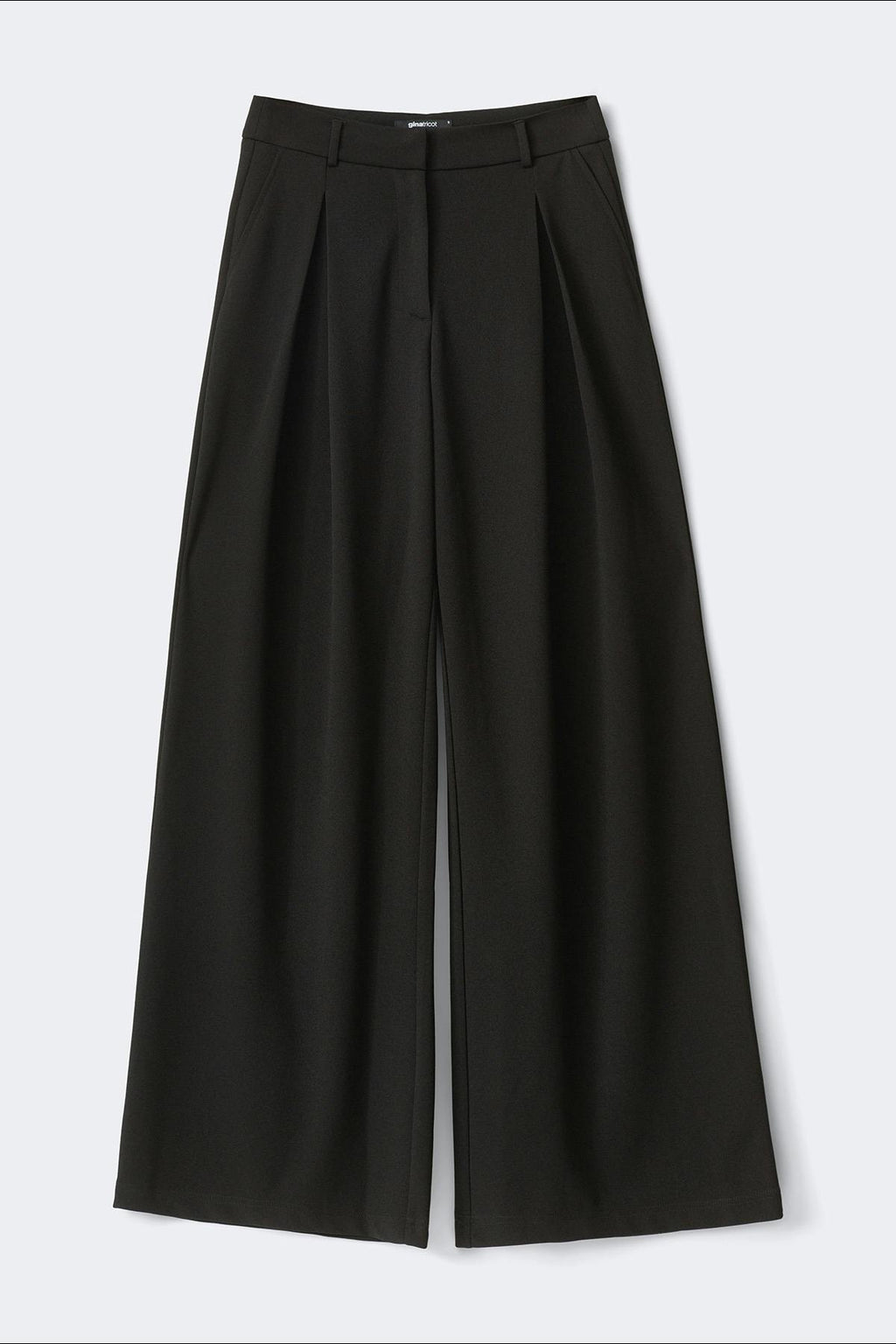 Tall tailored pleated trousers