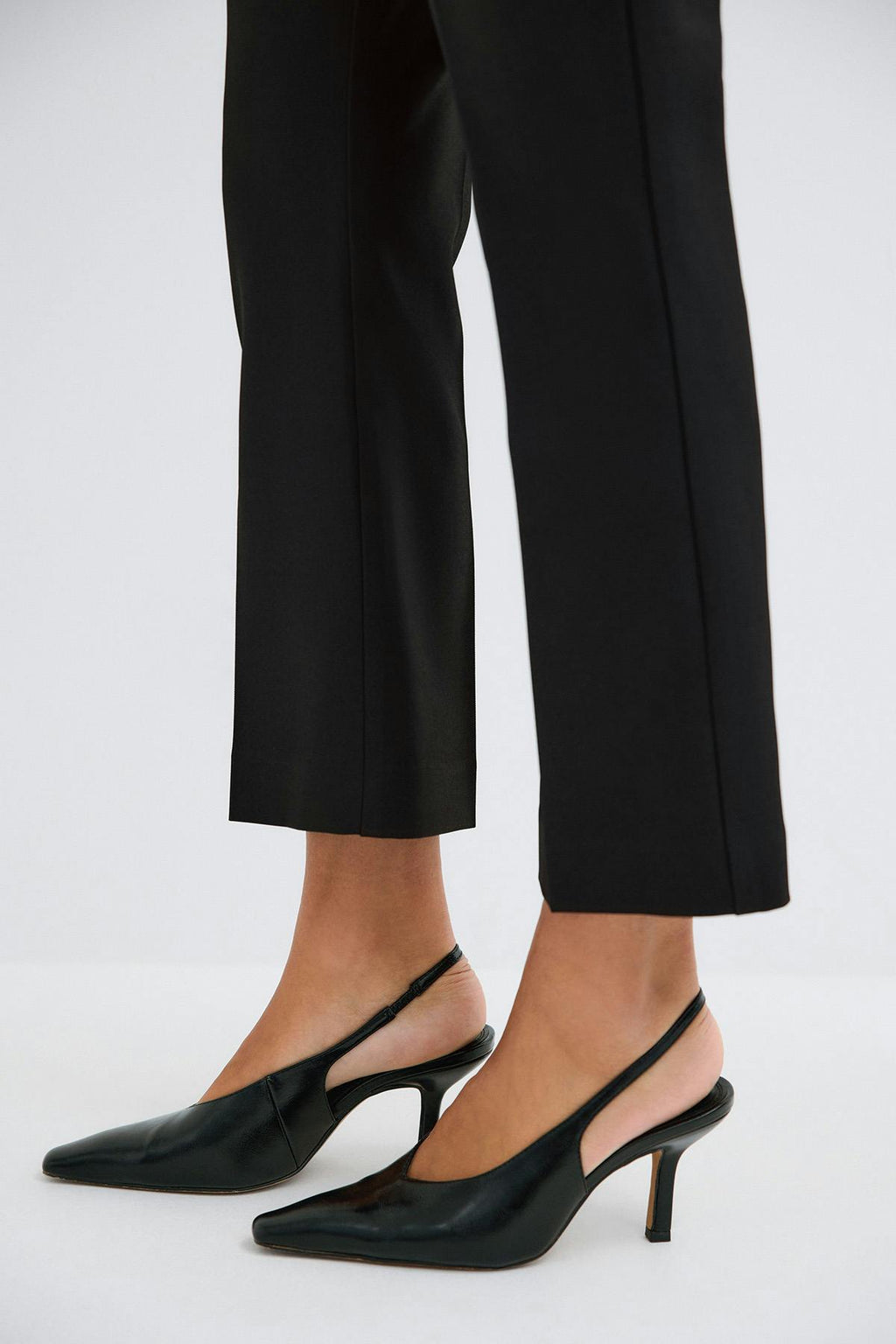 Kick flare trousers