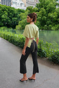 Kick flare trousers