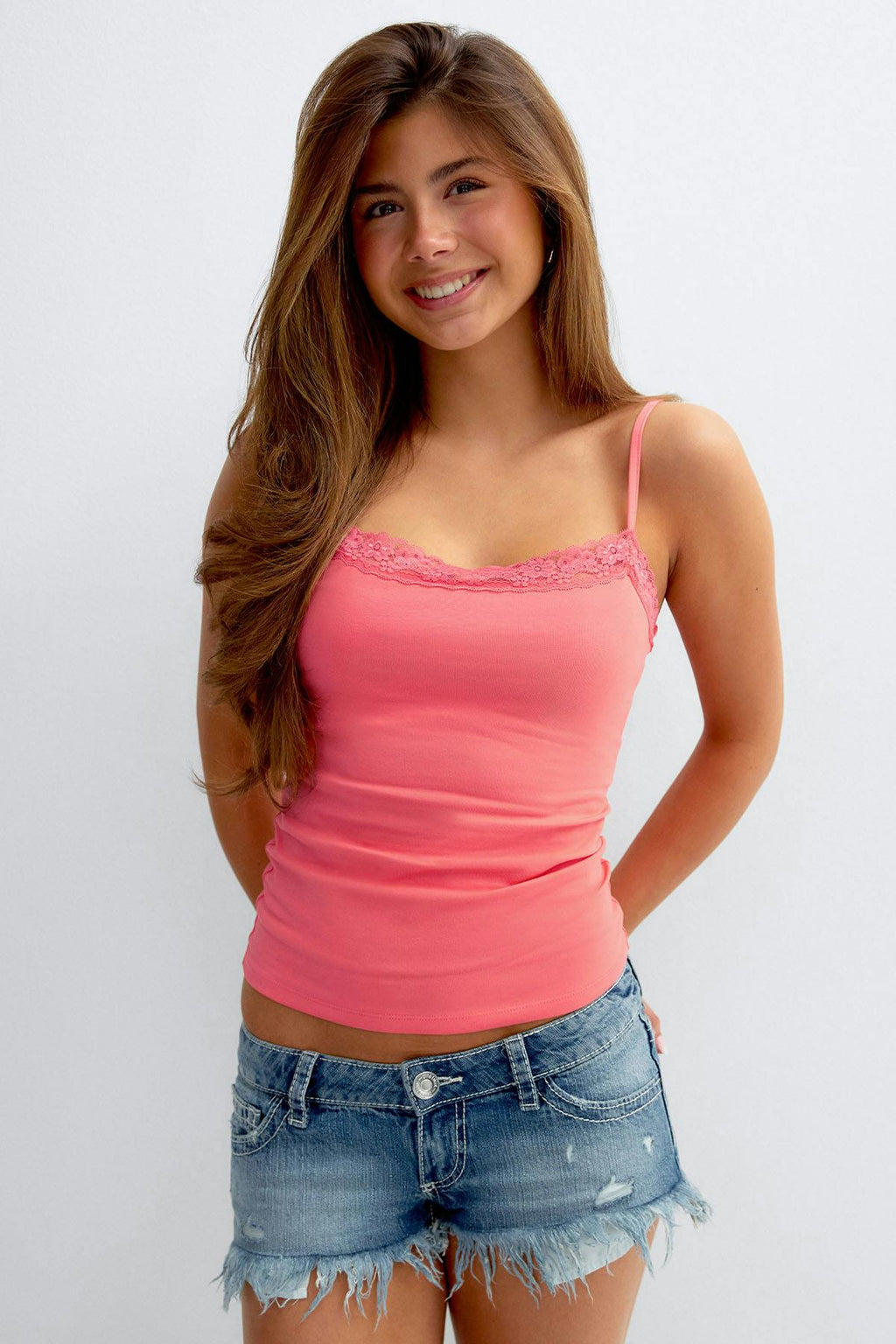 14+ lace singlet
