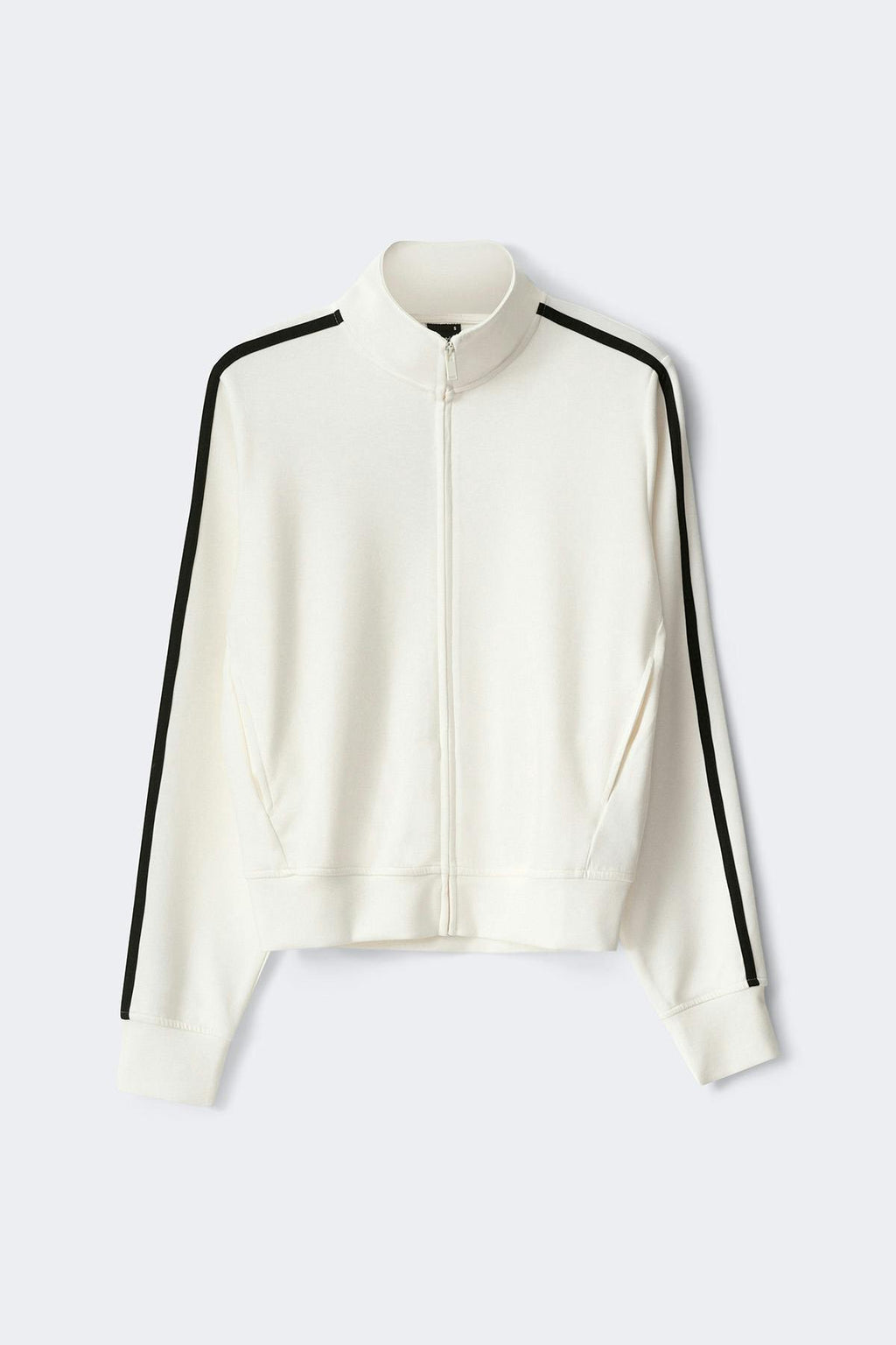 Soft sporty zip jacket