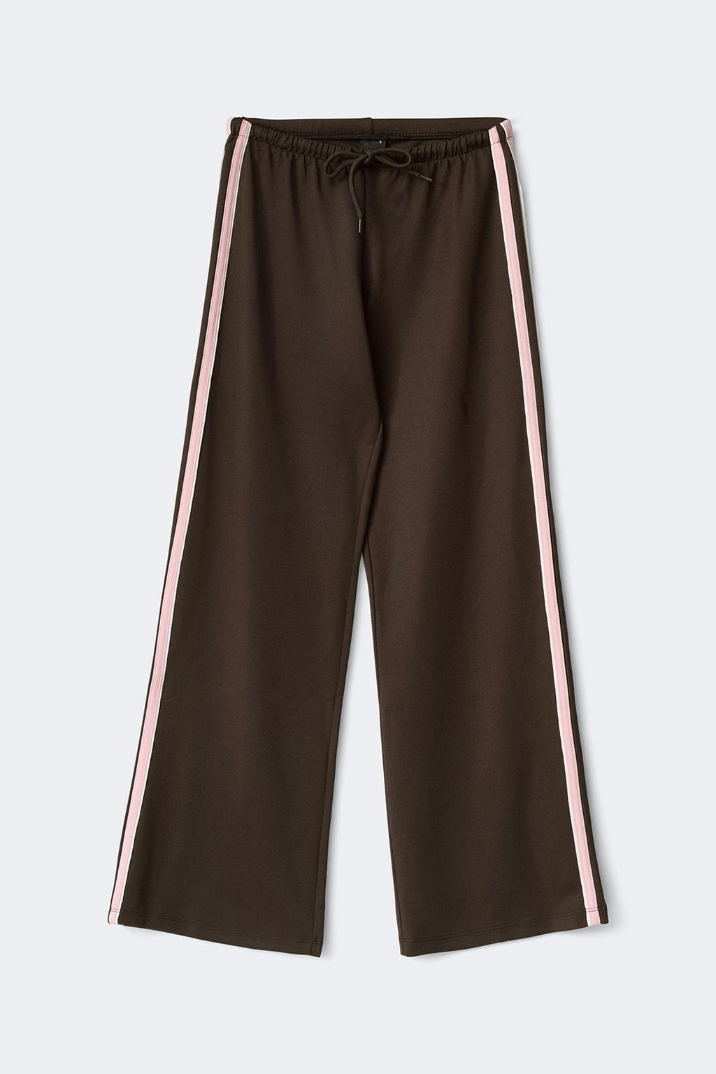 Sporty straight trousers