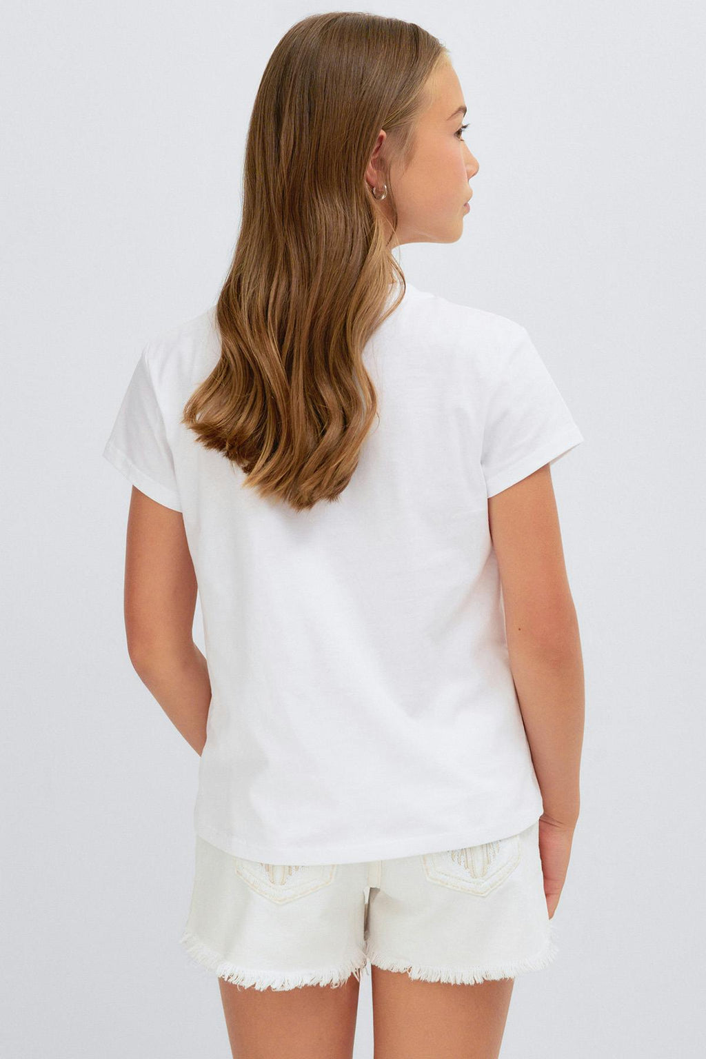 Y printed tee