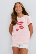 Y printed tee
