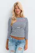 14+ fitted waist top