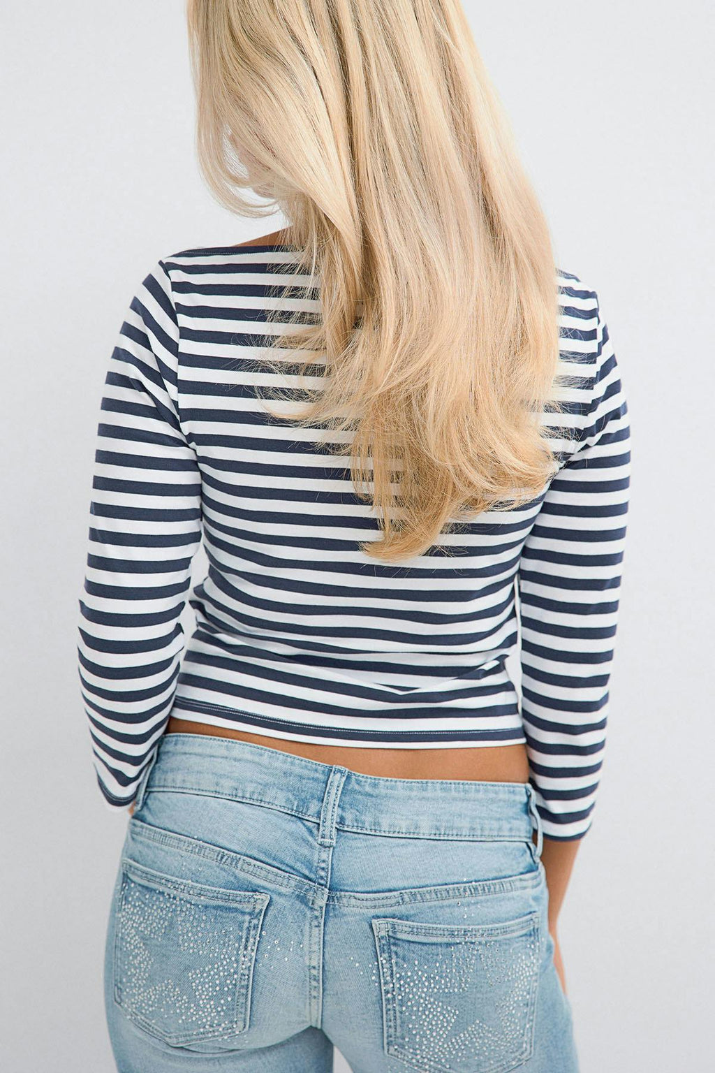 14+ fitted waist top