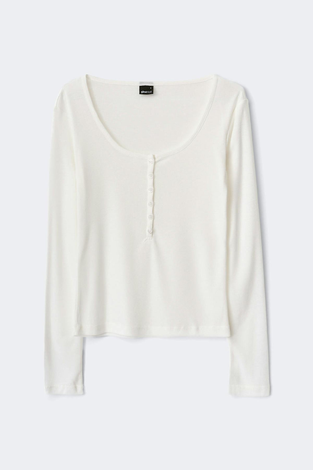Long sleeve button top