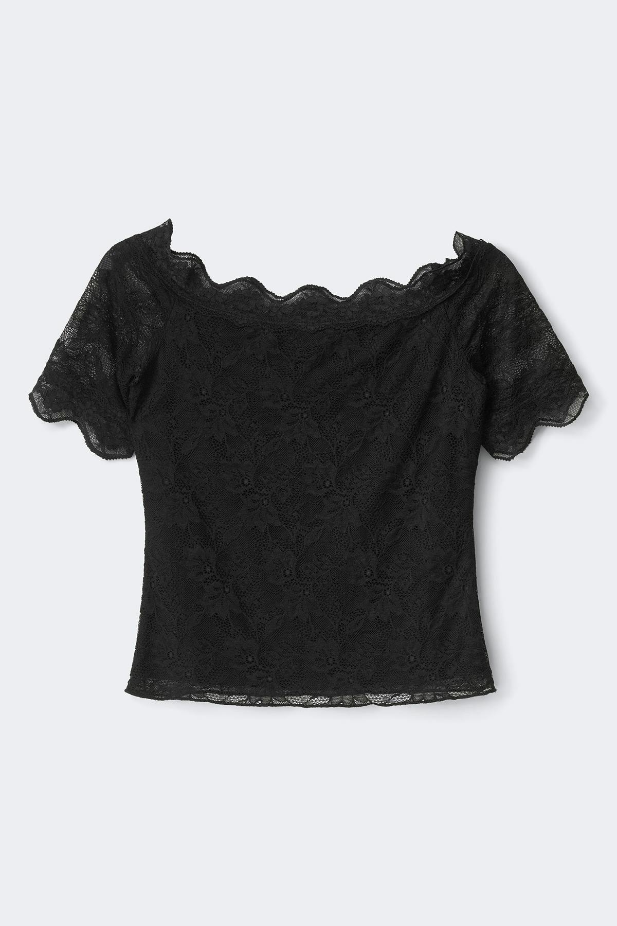 Y lace top