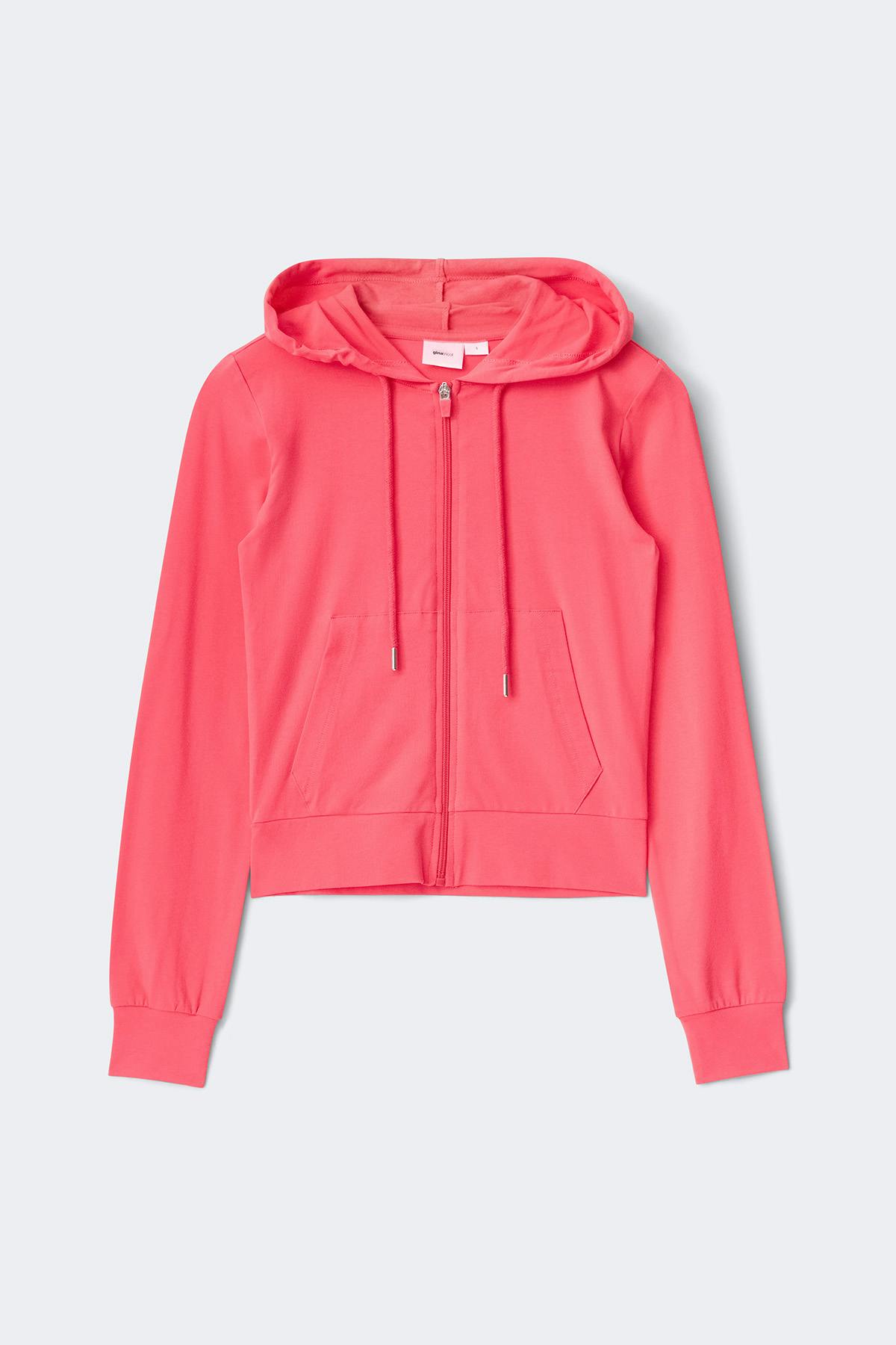 14+ fitted zip hoodie