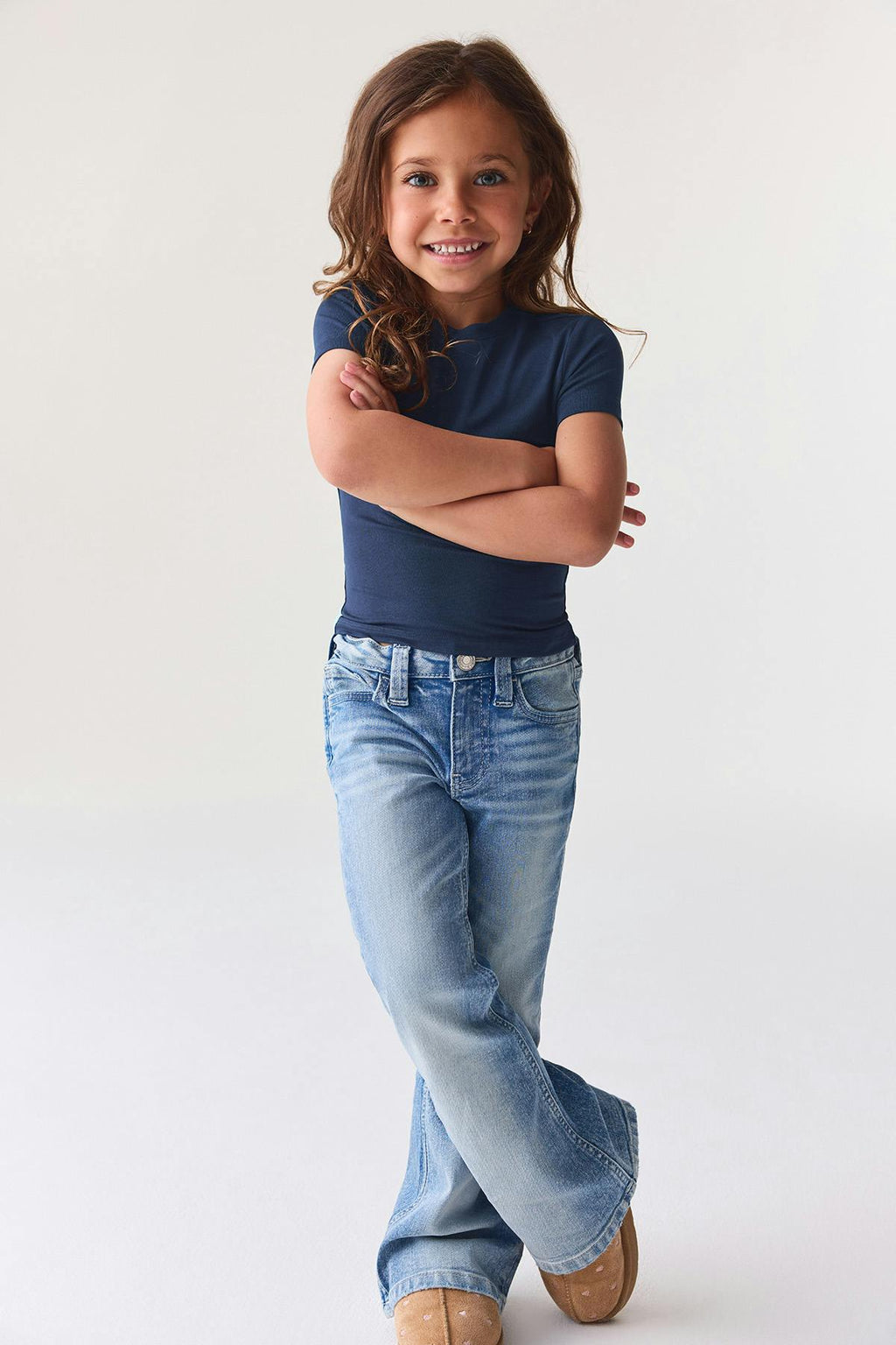 Y petite printed tee