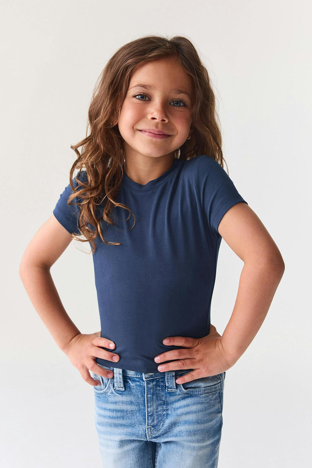 Y petite printed tee